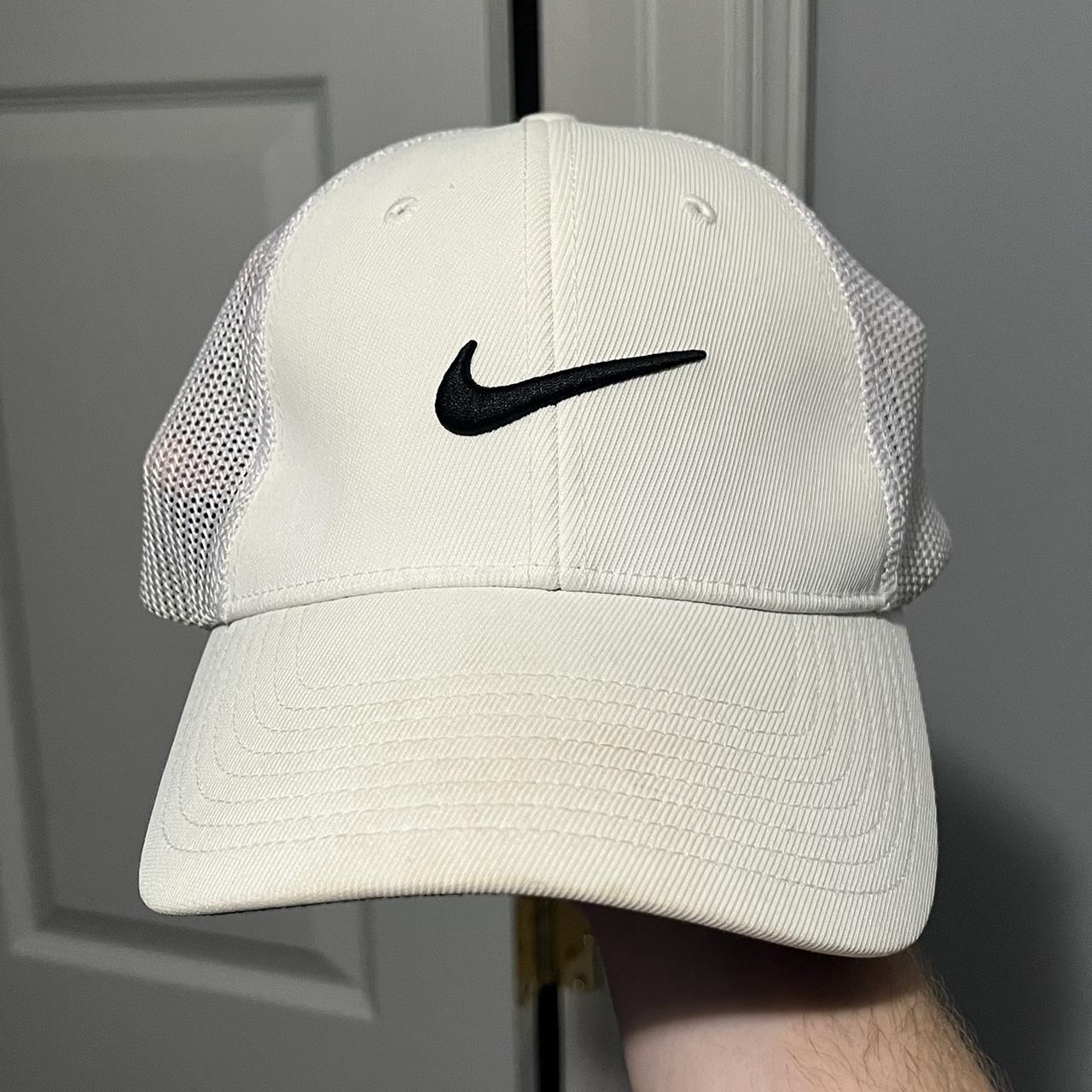 mens nike hat white