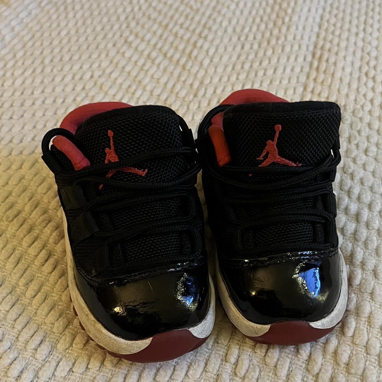 Jordan Red And Black Trainers 