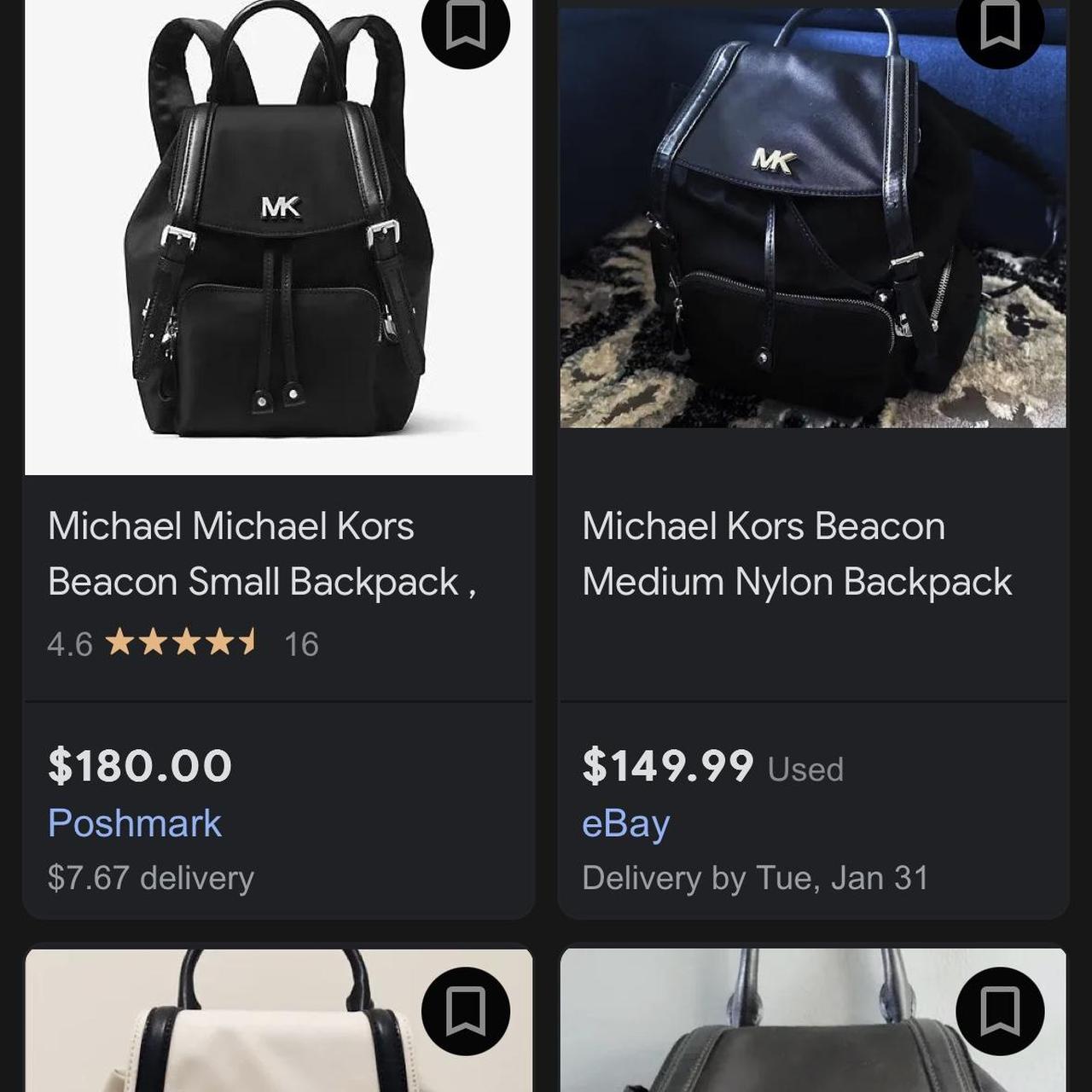 Michael kors sale beacon medium backpack