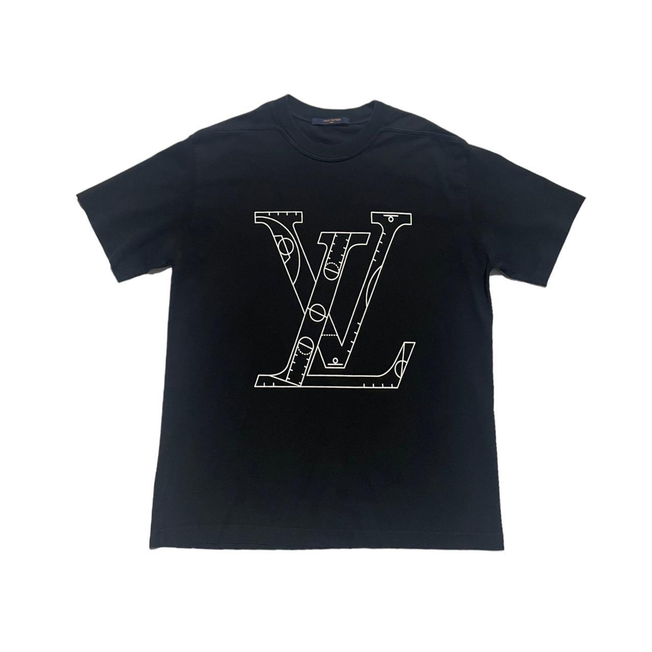 Louis Vuitton Black NBA Logo T-Shirt
