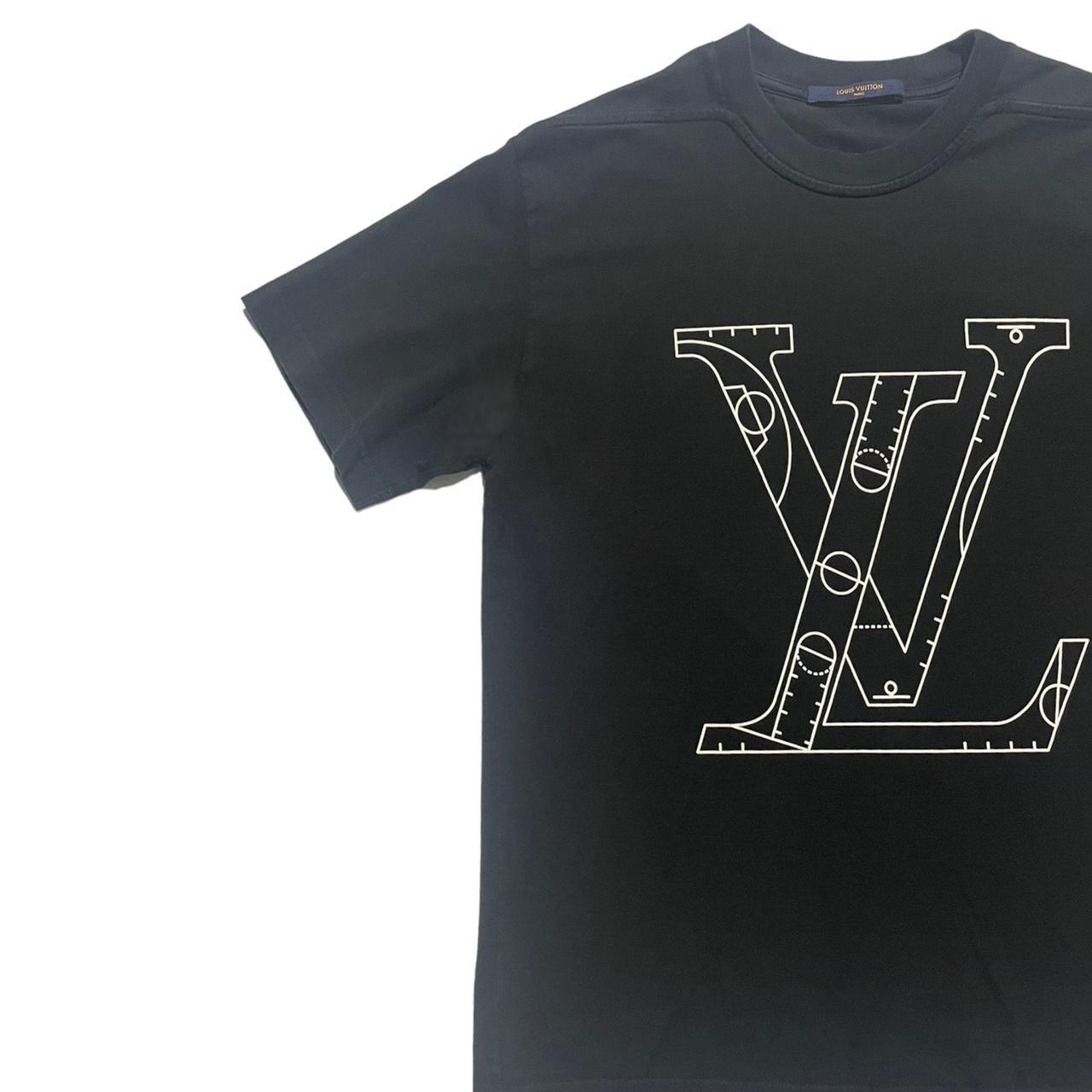 Louis Vuitton long sleeve T shirt LV on the - Depop