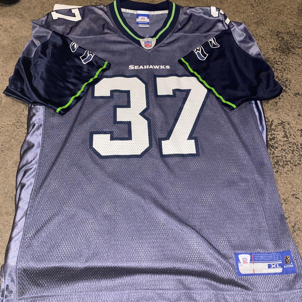 Vintage Reebok NFL Seattle Seahawks Jersey 37 Shaun Alexander