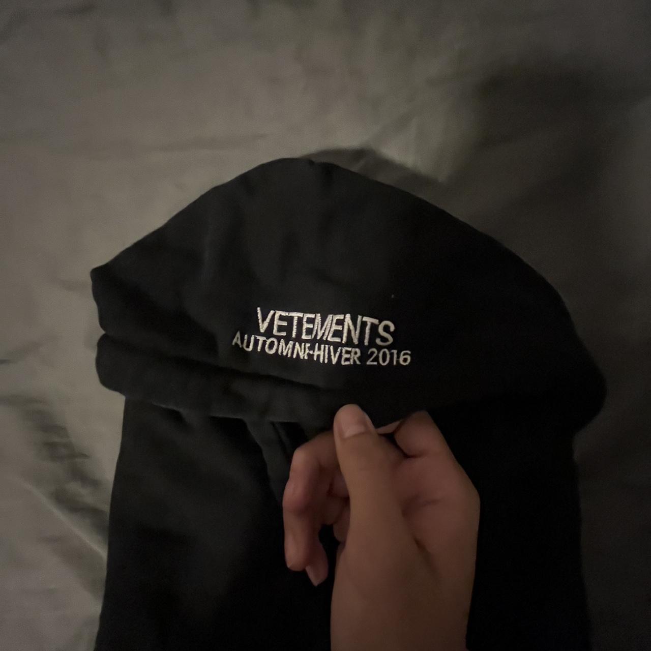 Vetements automne sale hiver 2016 hoodie