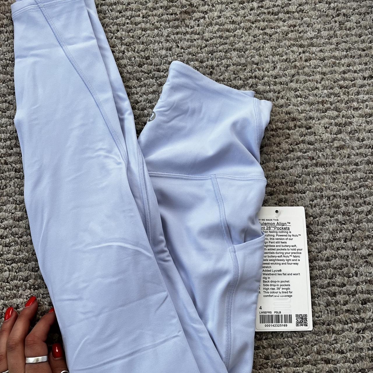 Lululemon Align High-Rise Pant with Pockets 28 - Pastel Blue