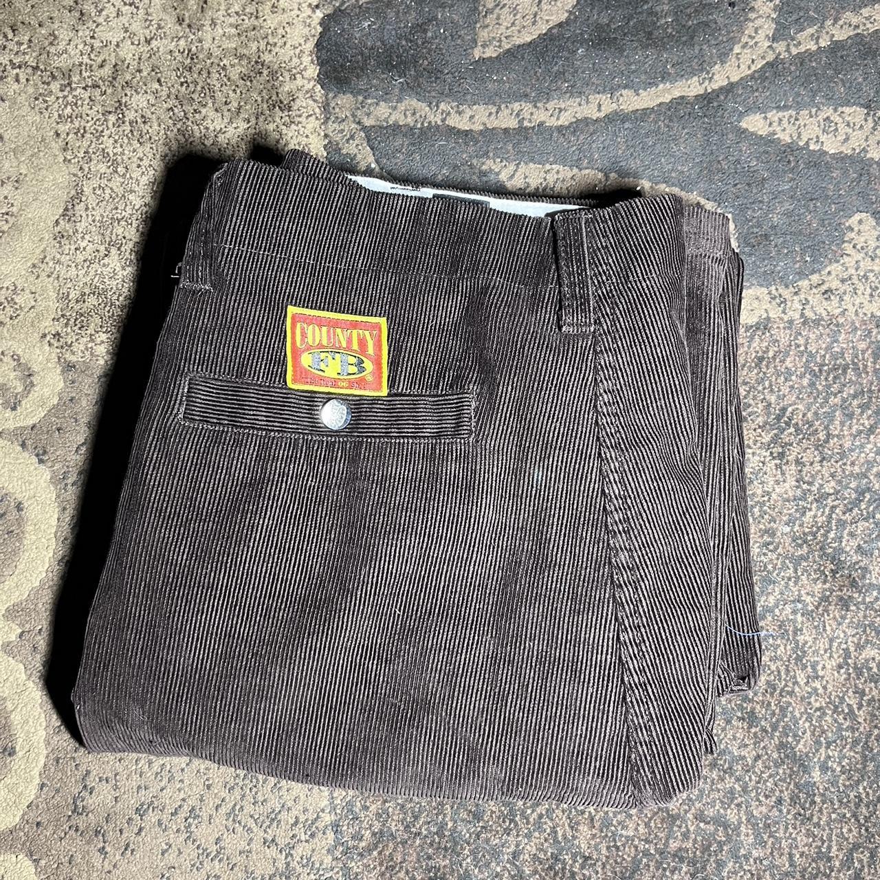 Men’s fb county courdory brown jeans really nice... - Depop