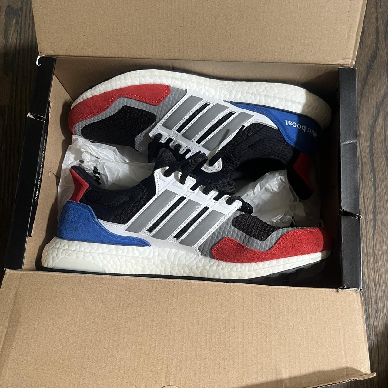 adidas ultra boost s&l black red blue