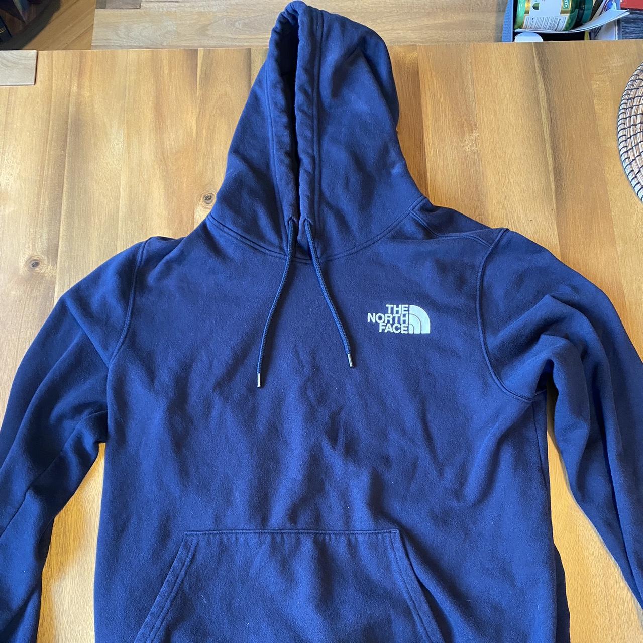 The North Face Men's Navy Hoodie | Depop