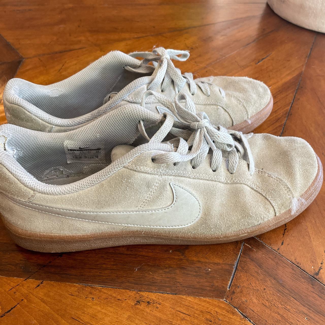 Vintage Nike shoes gray beaters skate shoes Depop