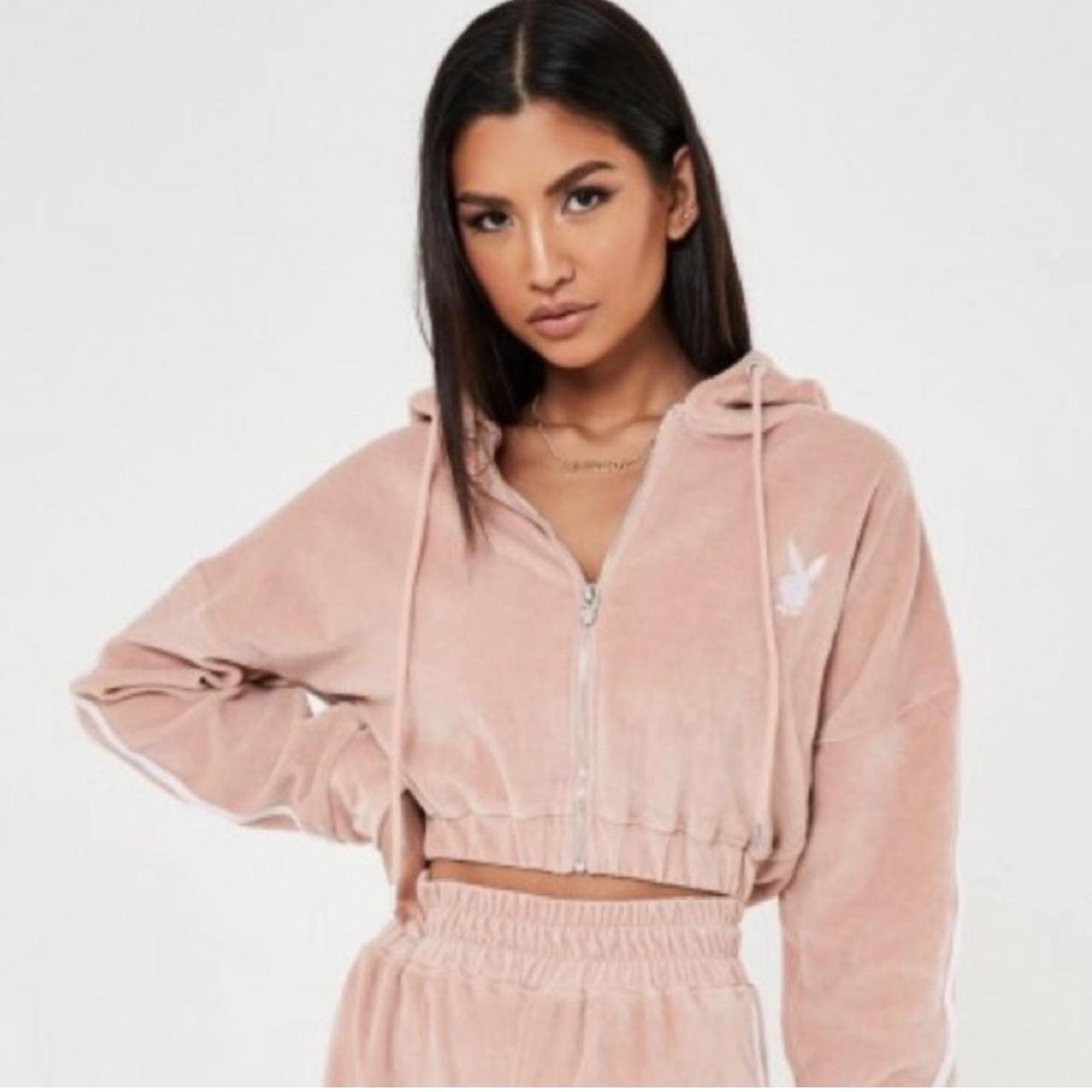 playboy velour tracksuit missguided