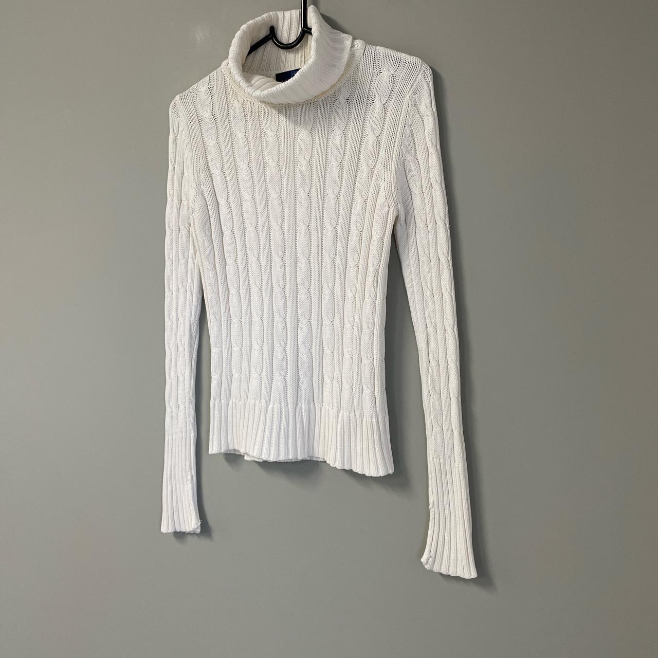 Women's White Jumper Depop