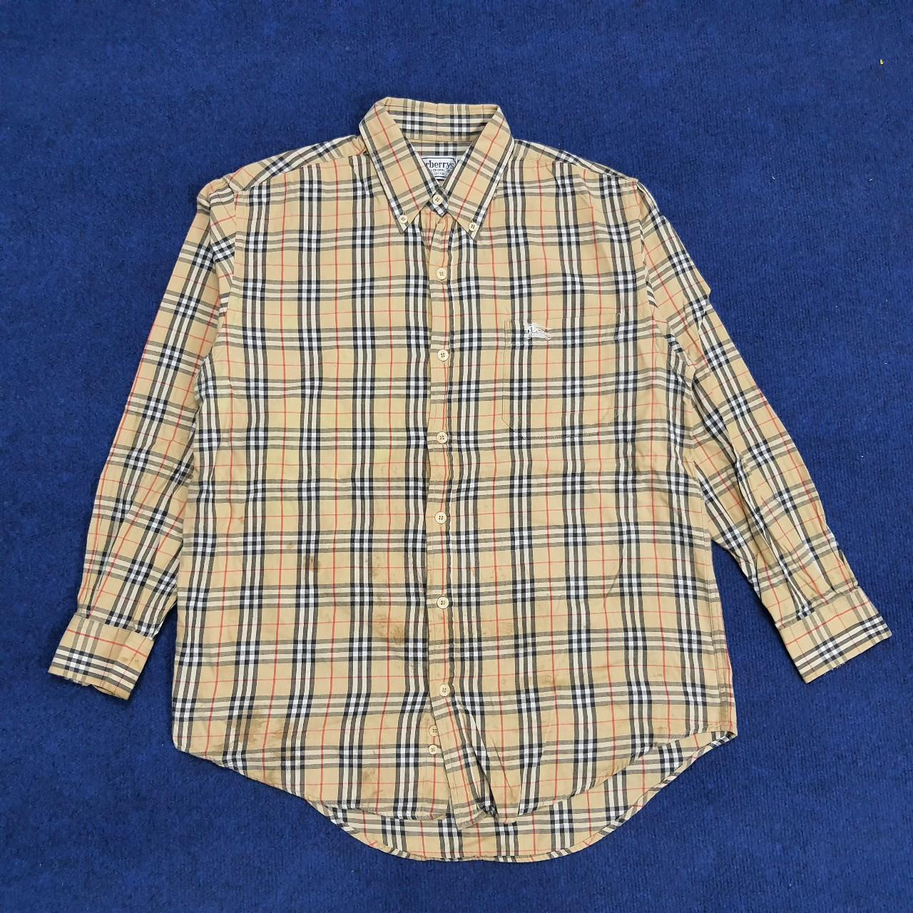 Burberry vintage shirt history hotsell