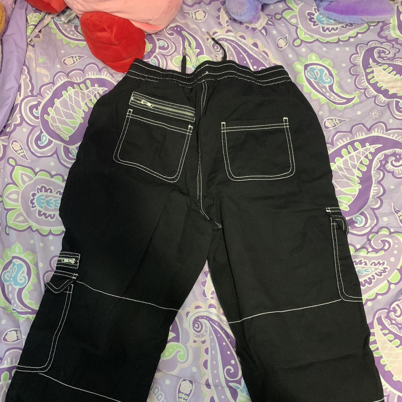 Hot Topic Women's Black Joggers-tracksuits (2)