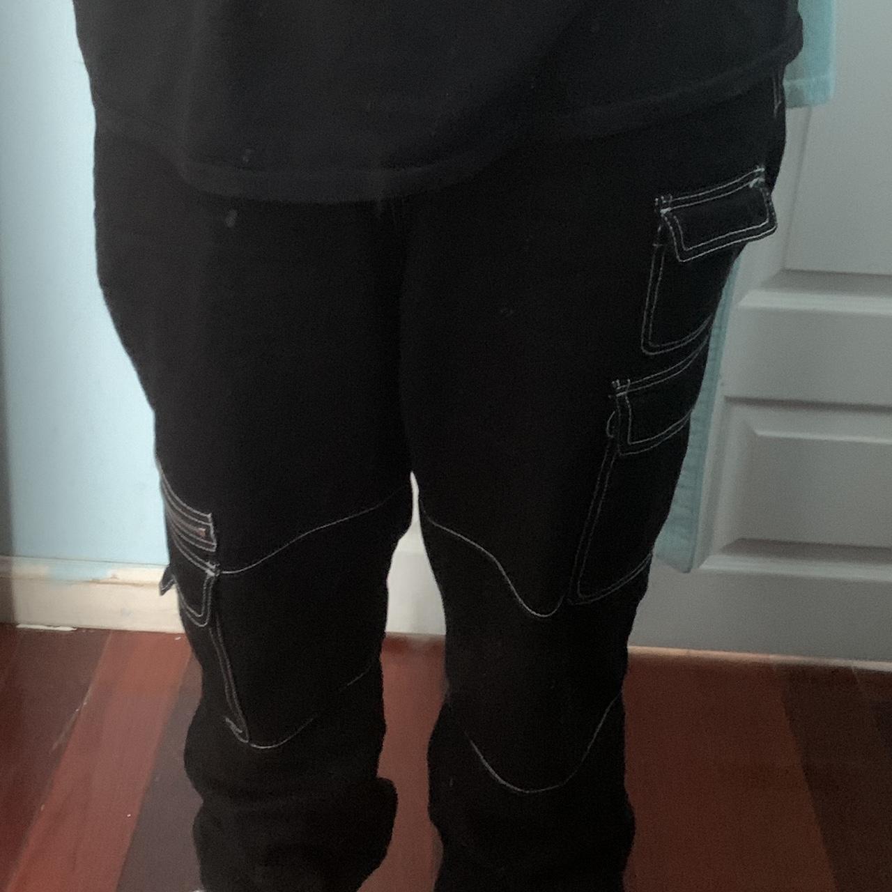 Hot Topic Women's Black Joggers-tracksuits (4)