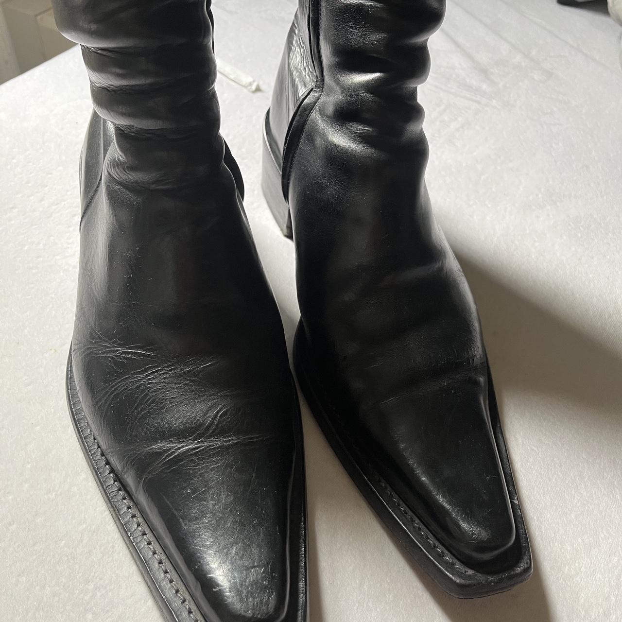 Dsquared Pointed Boots (retailed at 1050) Size EU45... - Depop