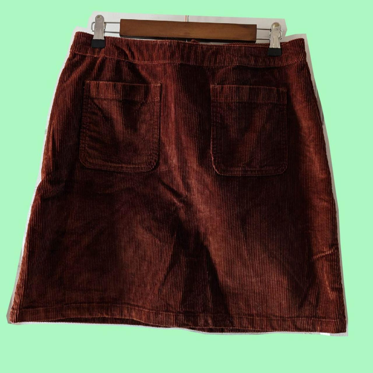 ModCloth Women's Brown Skirt Depop