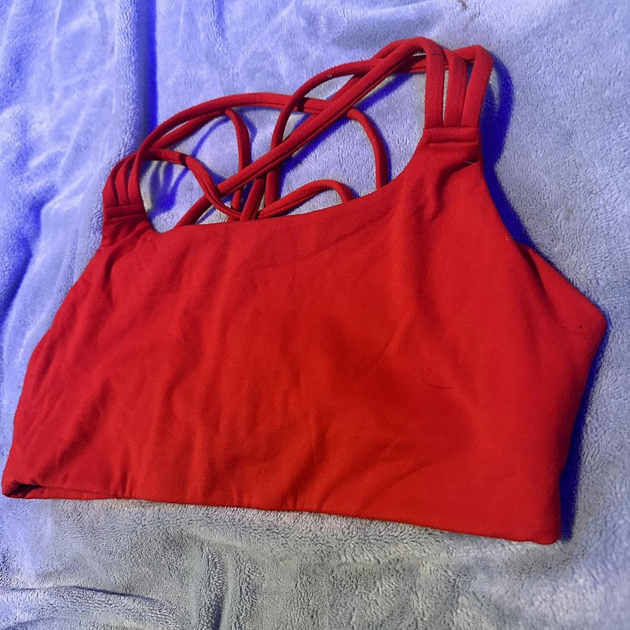 Athleta sports bra in a medium It does not have... Depop