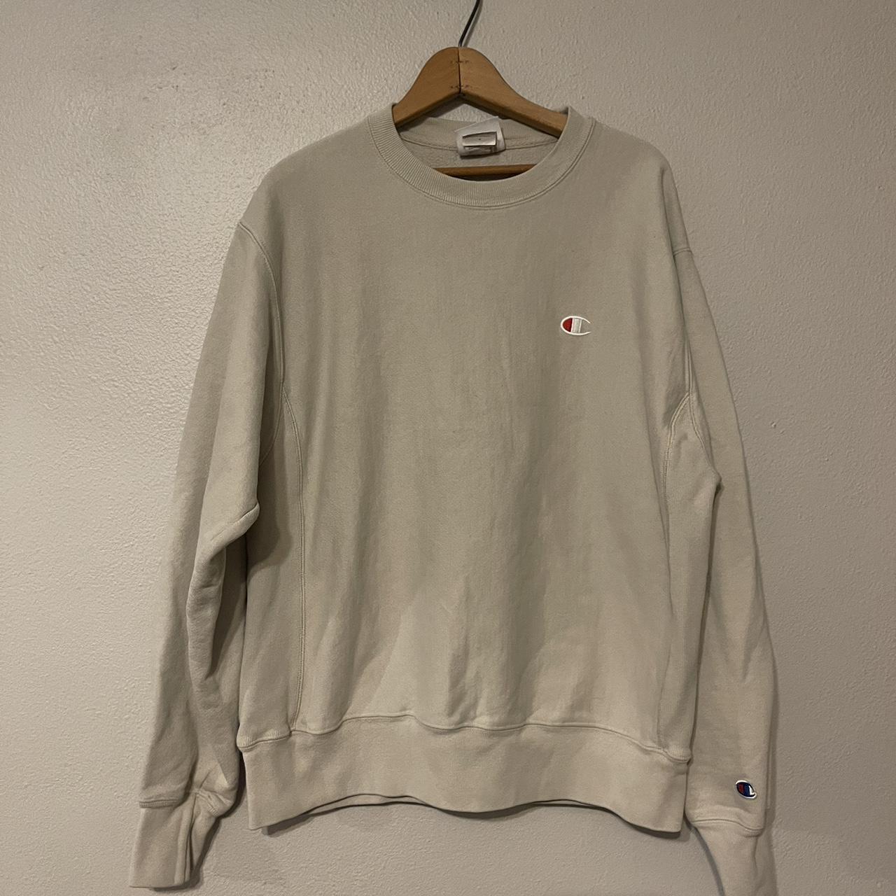 Tan champion clearance crewneck