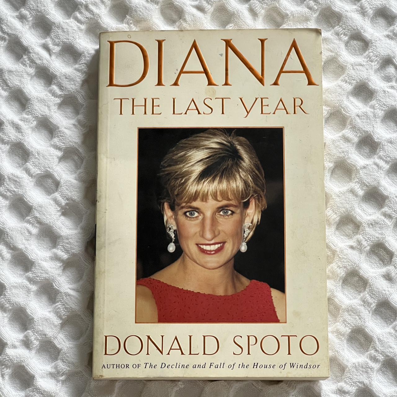 rare princess diana book diana: the last year by... - Depop