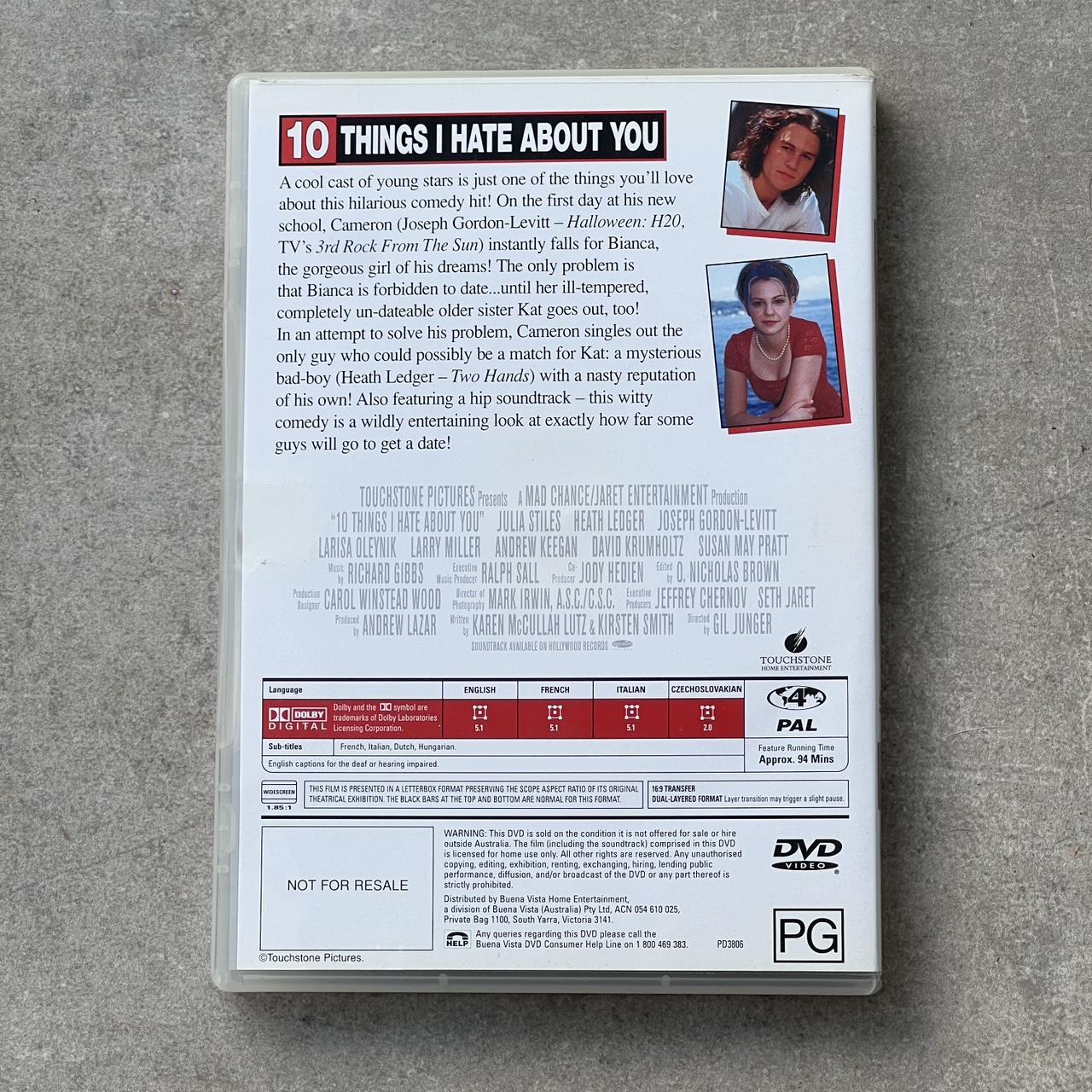 10 things i hate about you dvd perfect condition,... - Depop
