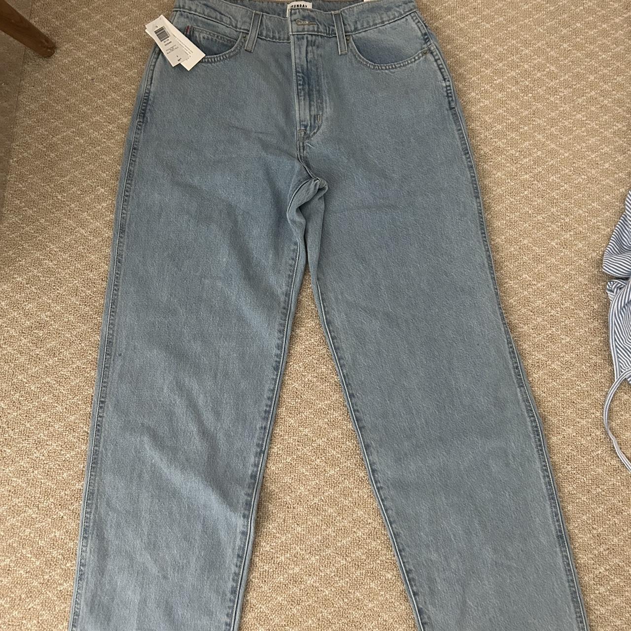 Brand new with tags Aritzia, Sunday Best jeans. Size... - Depop