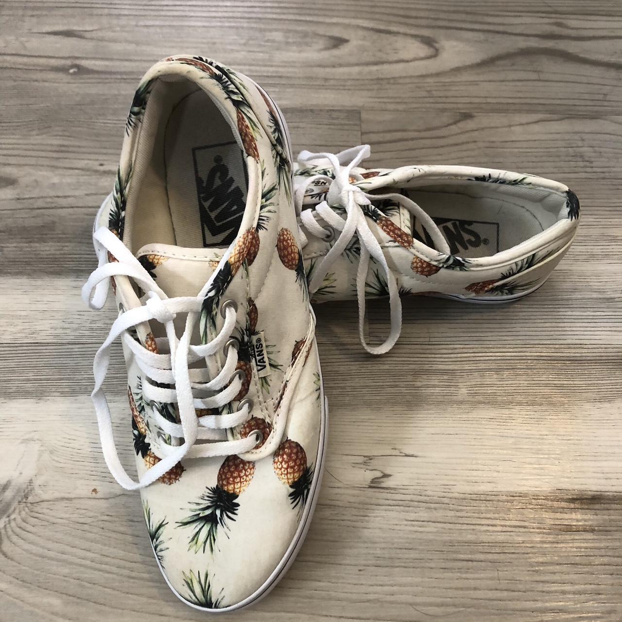 Pineapple print vans clearance shoes