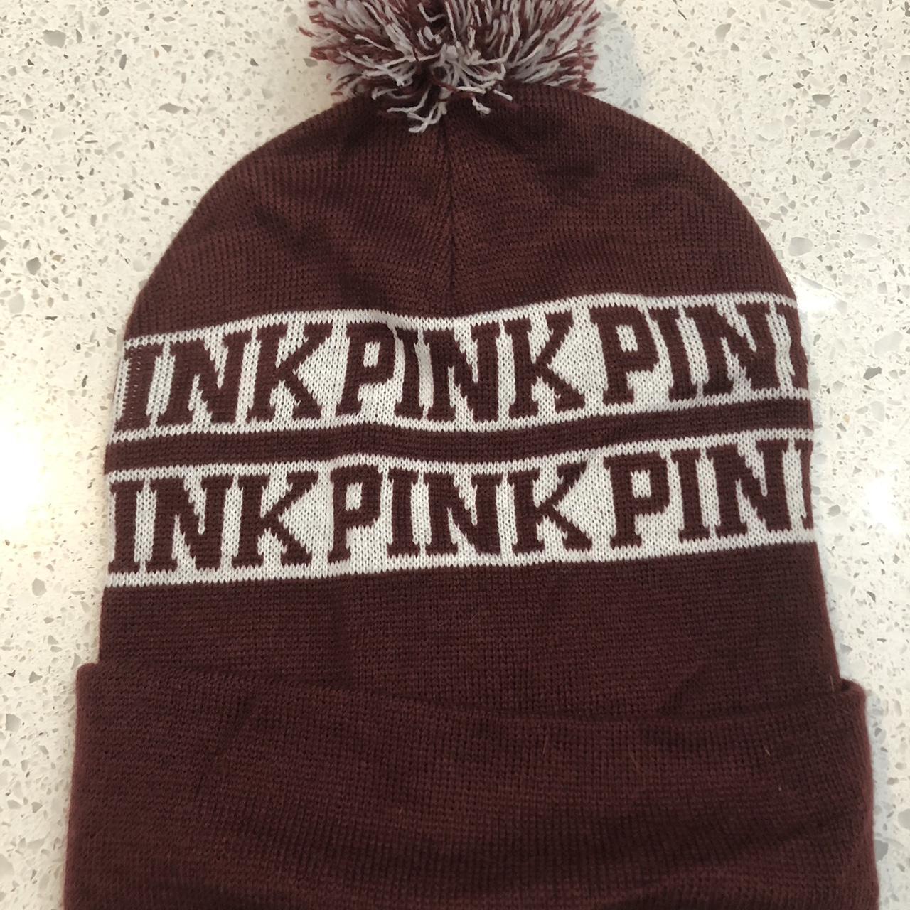 Pink beanie best sale victoria's secret