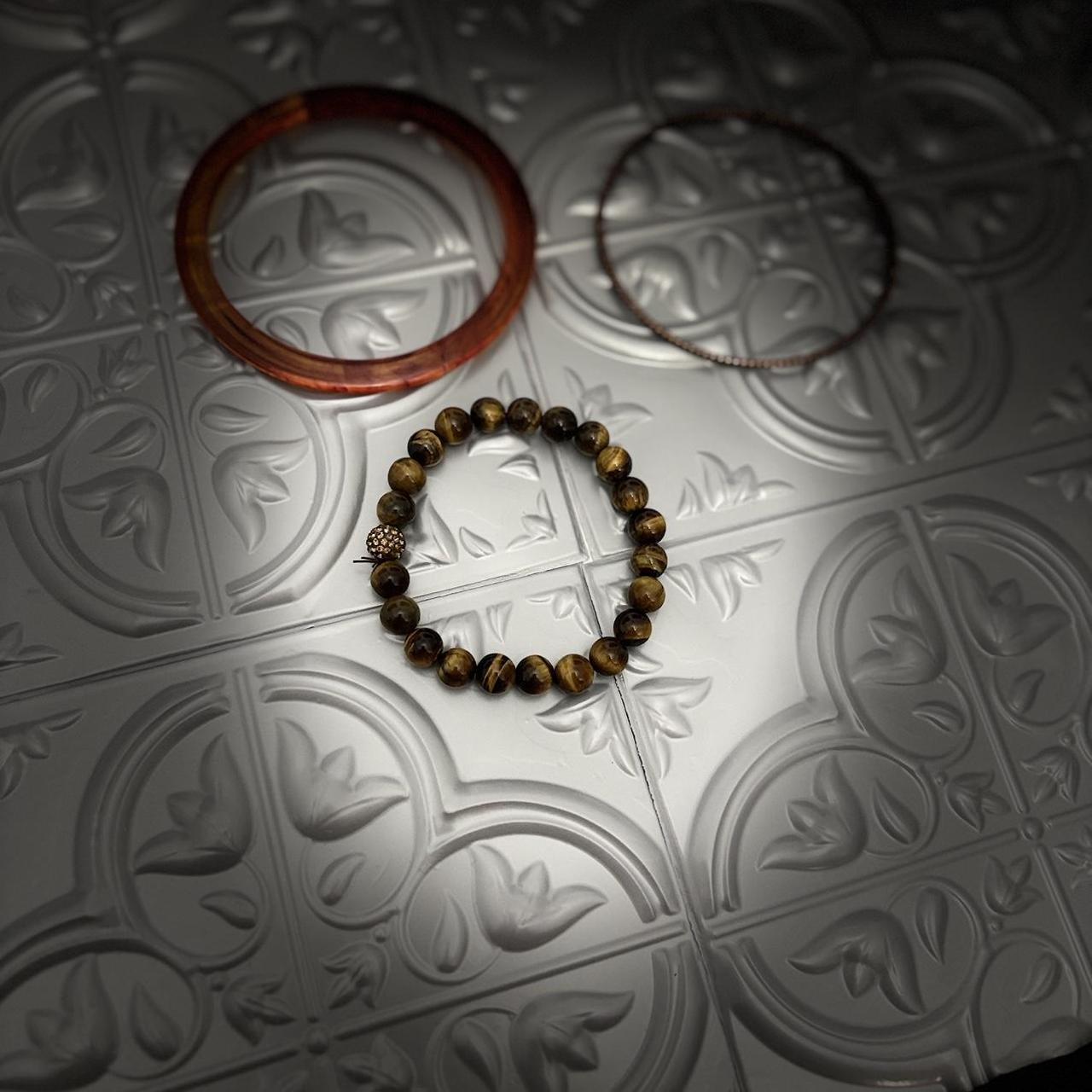 Women's Bracelet - Brown – Stackable Bracelet Set… - image 2