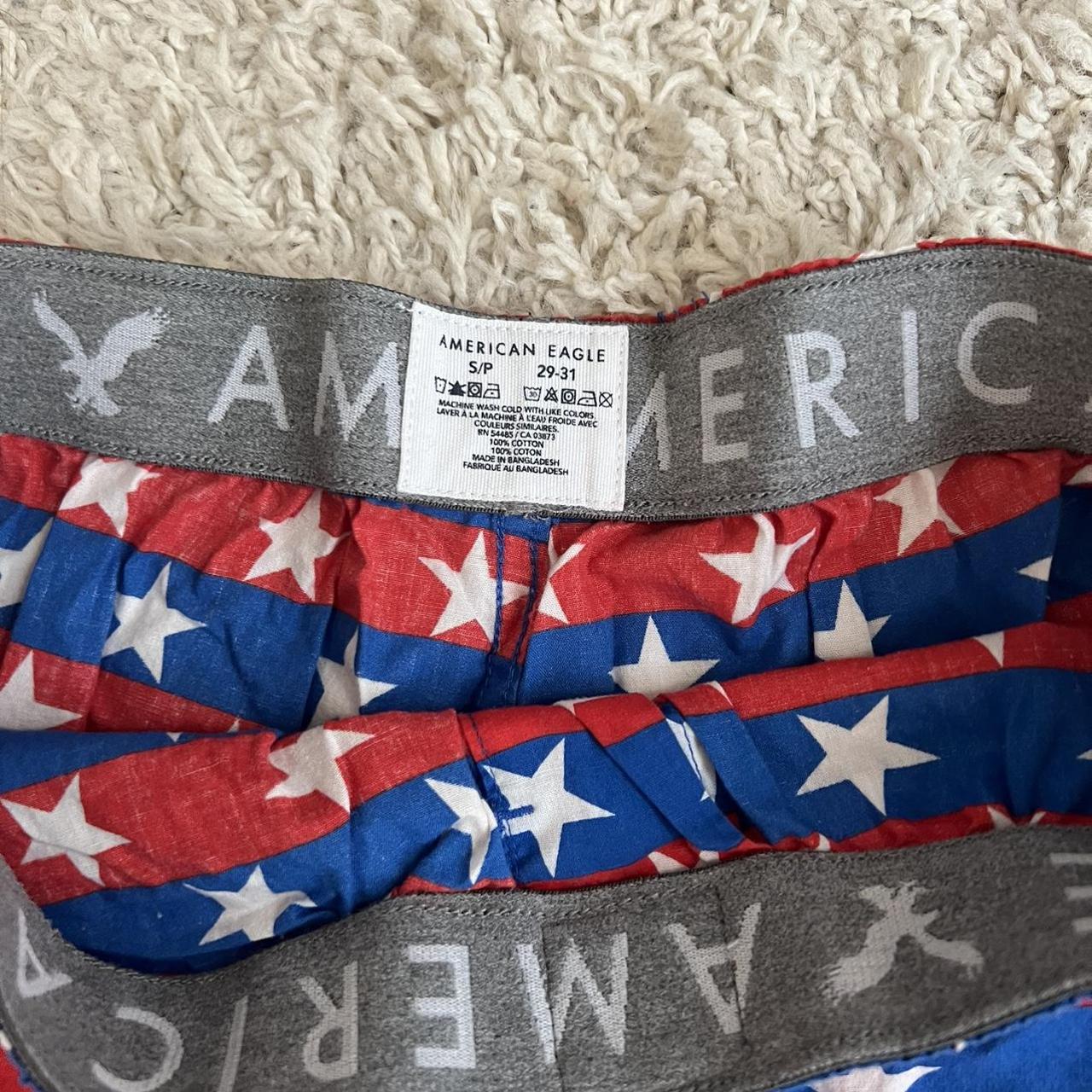 American flag American Eagle boxers size S... Depop