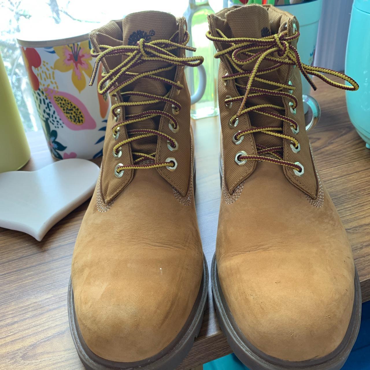 Timberland Men's Tan Boots | Depop