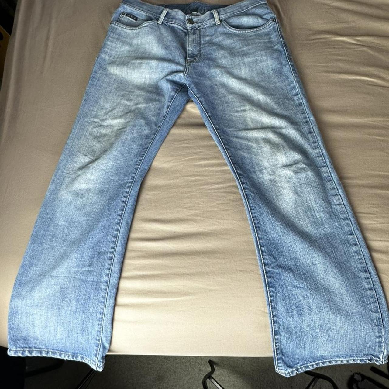 Calvin klein bootcut jeans mens best sale