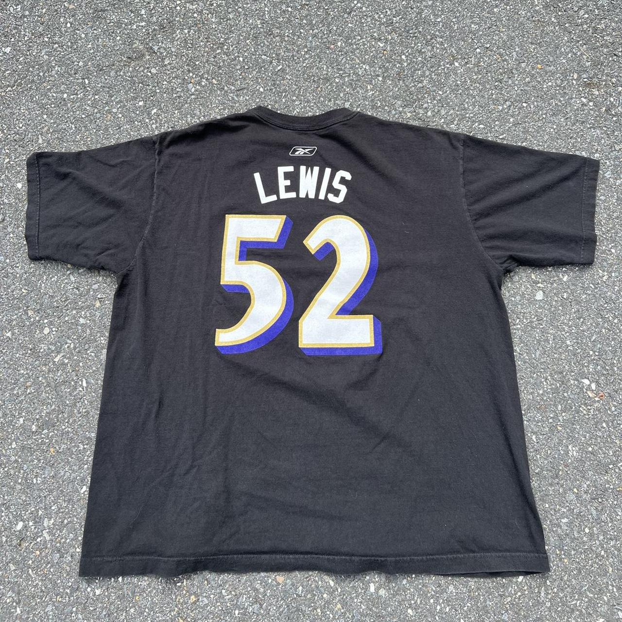 Ray Lewis Baltimore Ravens White Football Jersey - Depop