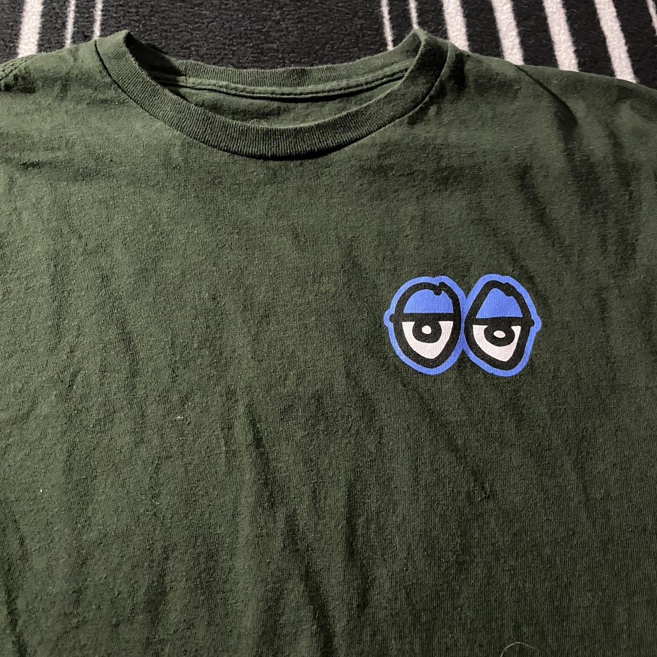 Zumiez Men's Green and Blue Tshirt Depop