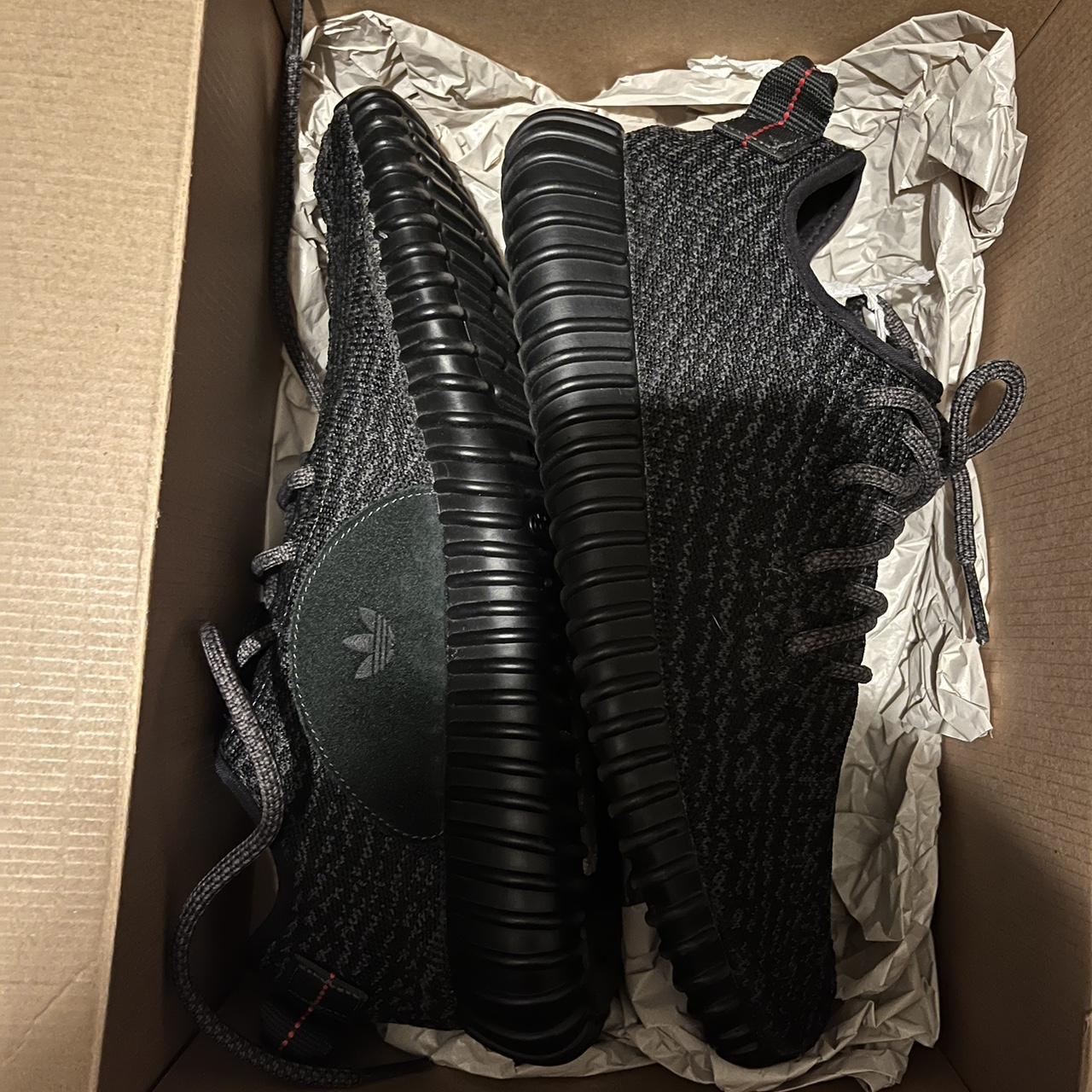 yeezy pirate black green suede