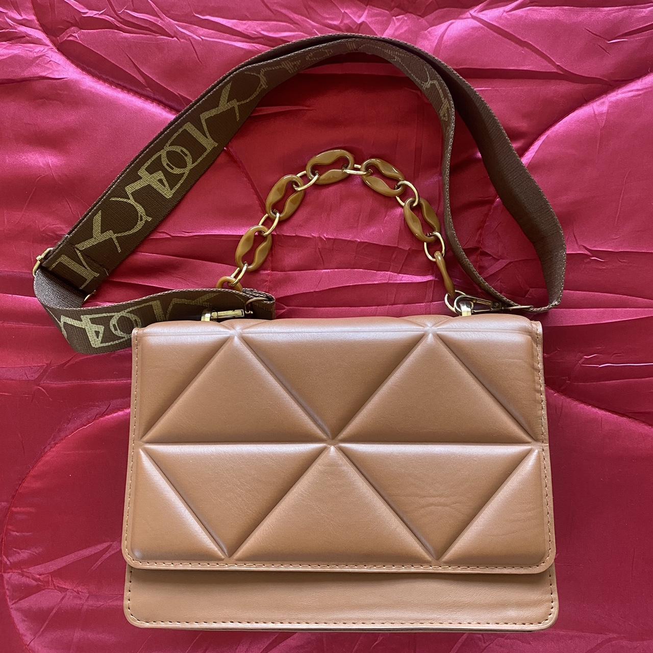 Brentano Moda Italy Small Medium Brown Purse Satchel Shoulder Bag Handbag  Zip | eBay