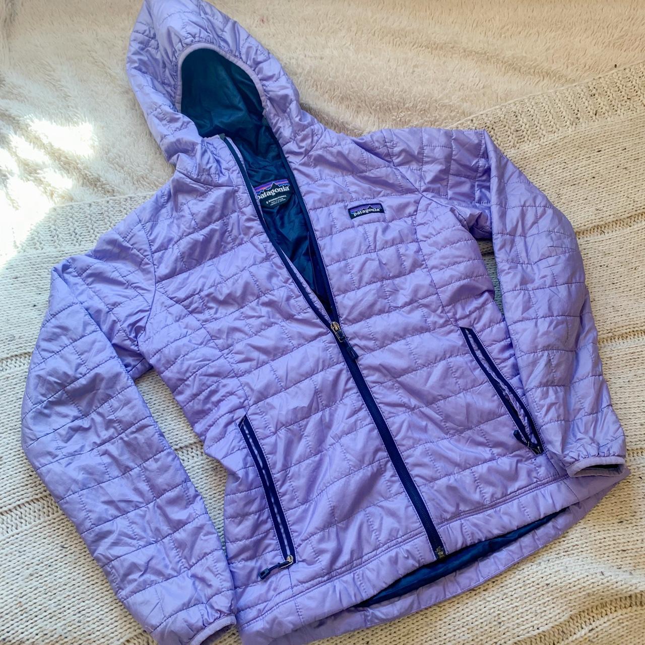 𓁿 Brand new Purple Patagonia Light Weight Jacket a... - Depop