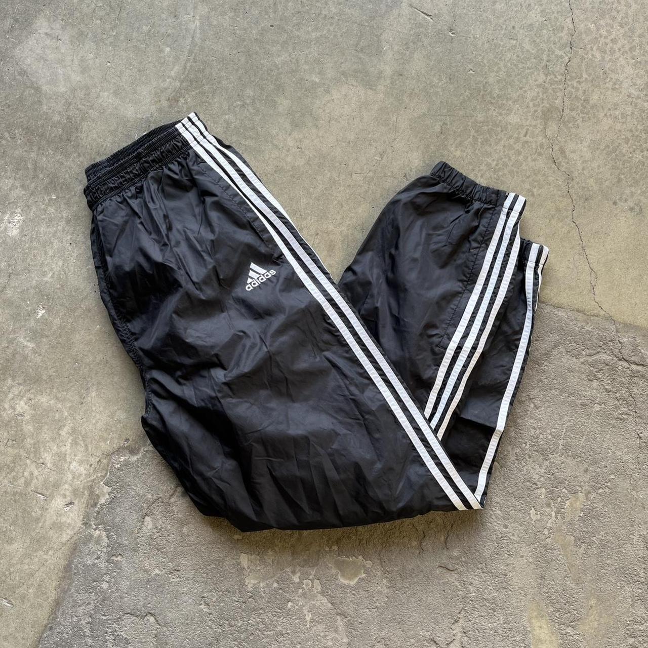 Vintage adidas track pants, Size large w