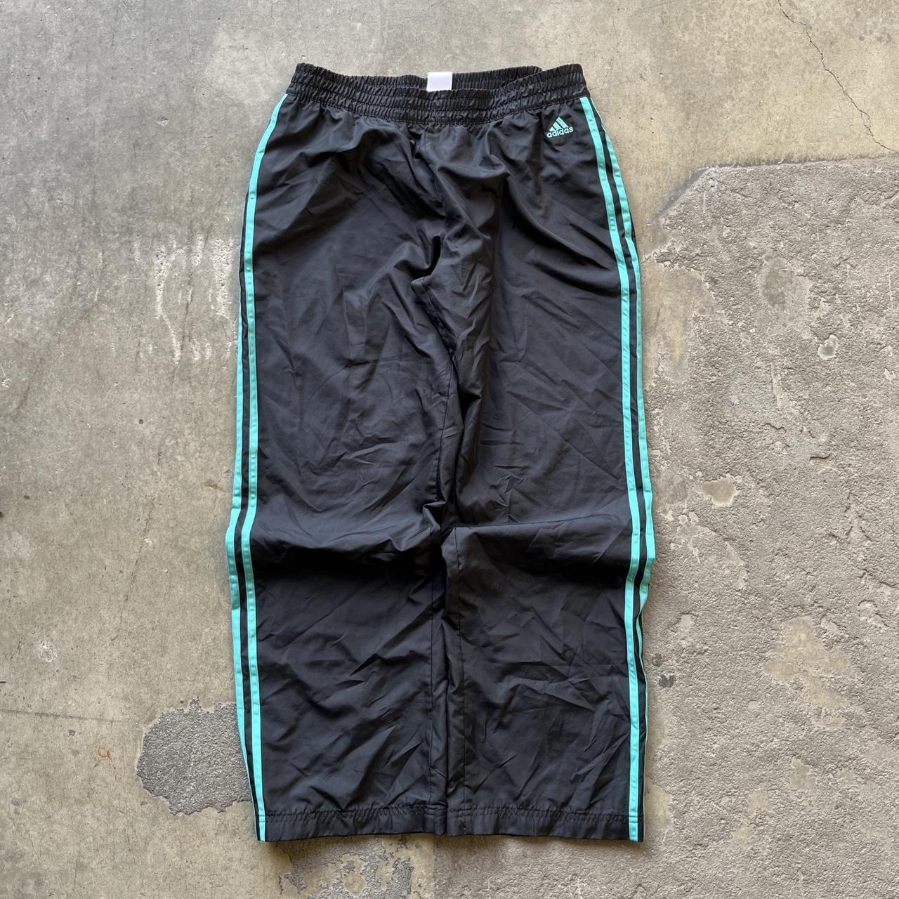 Vintage Adidas Track Pants Size: L Waist Band: - Depop