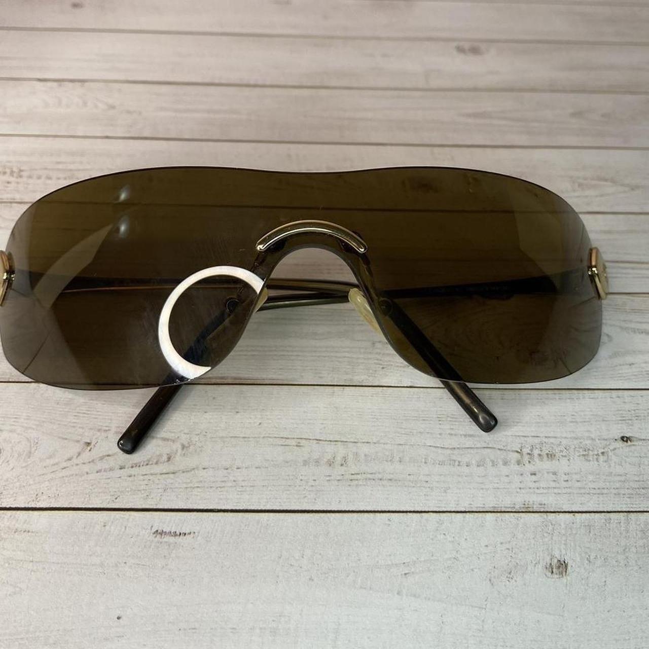 Christian Dior Womens Brown Sunglasses Depop 5288