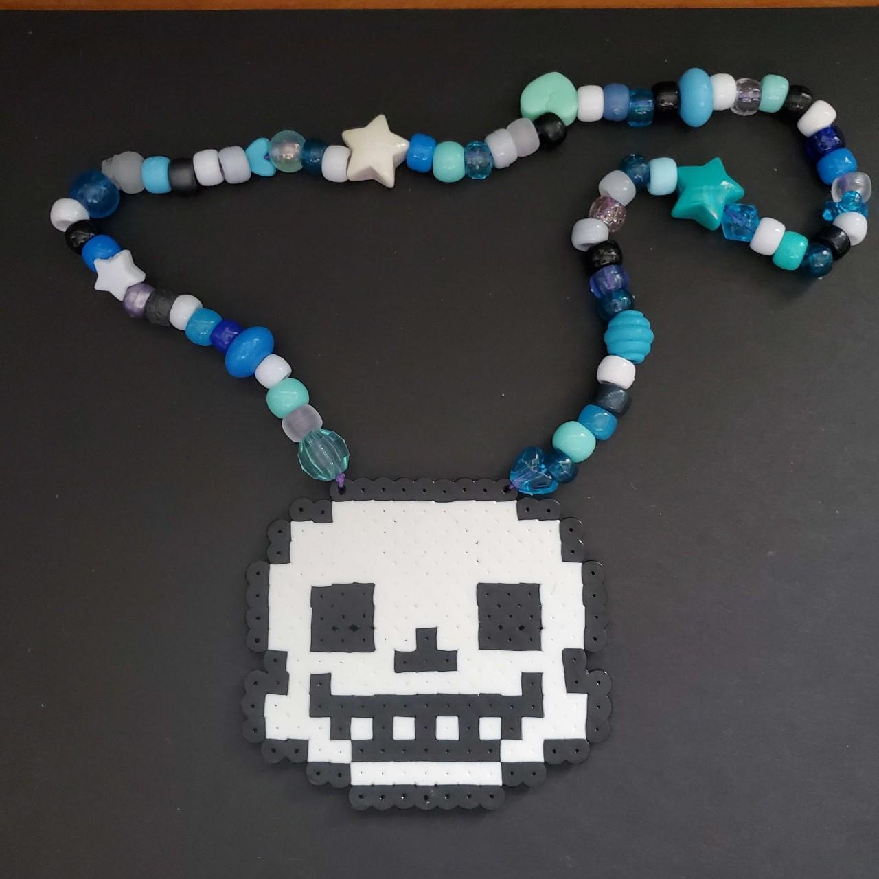 sans perler kandi necklace smoke free but not pet | Depop