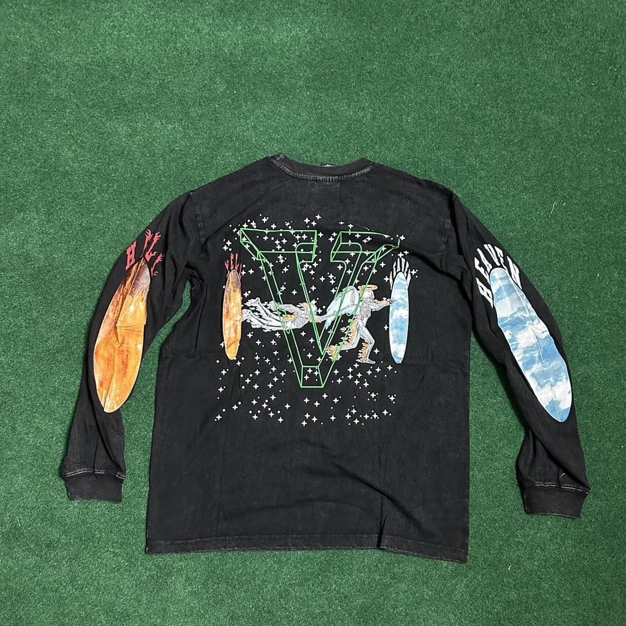 Vlone x Saint Michael Heaven & Hell Long Sleeve | Depop