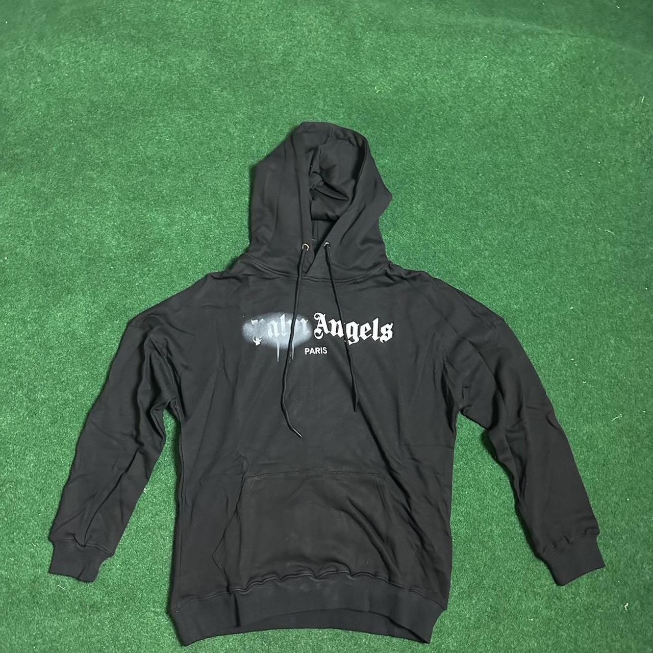 Palm Angels Spray Paint Hoodie Paris Palm Angels... Depop