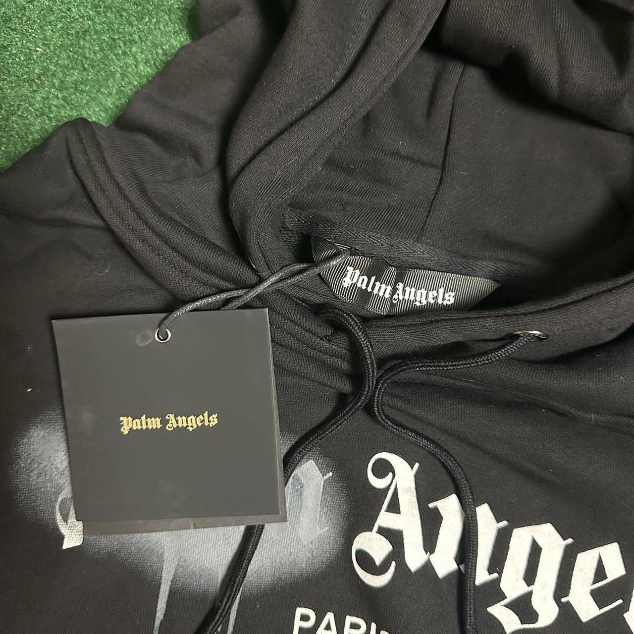 Palm Angels Spray Paint Hoodie Paris Palm Angels... Depop