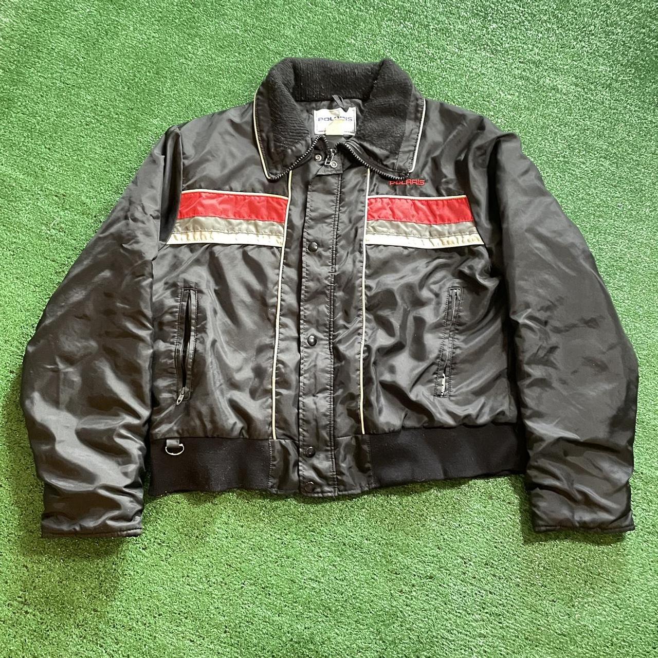 Men's Black and Red Jacket | Depop