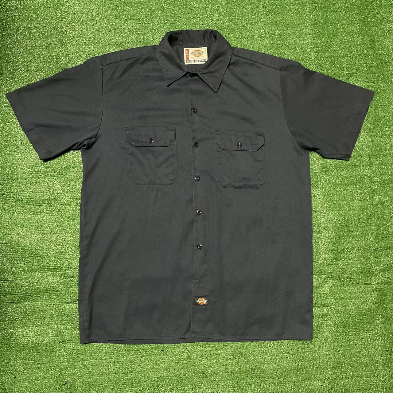 Early 2000’s Dickies button up work shirt. It is... - Depop