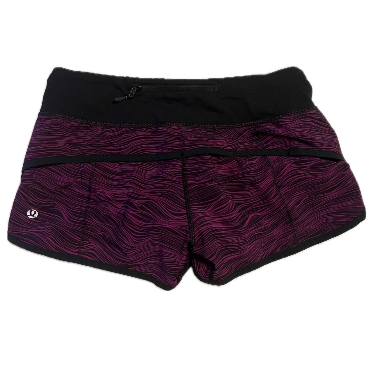 Rare Lululemon purple and black zebra print