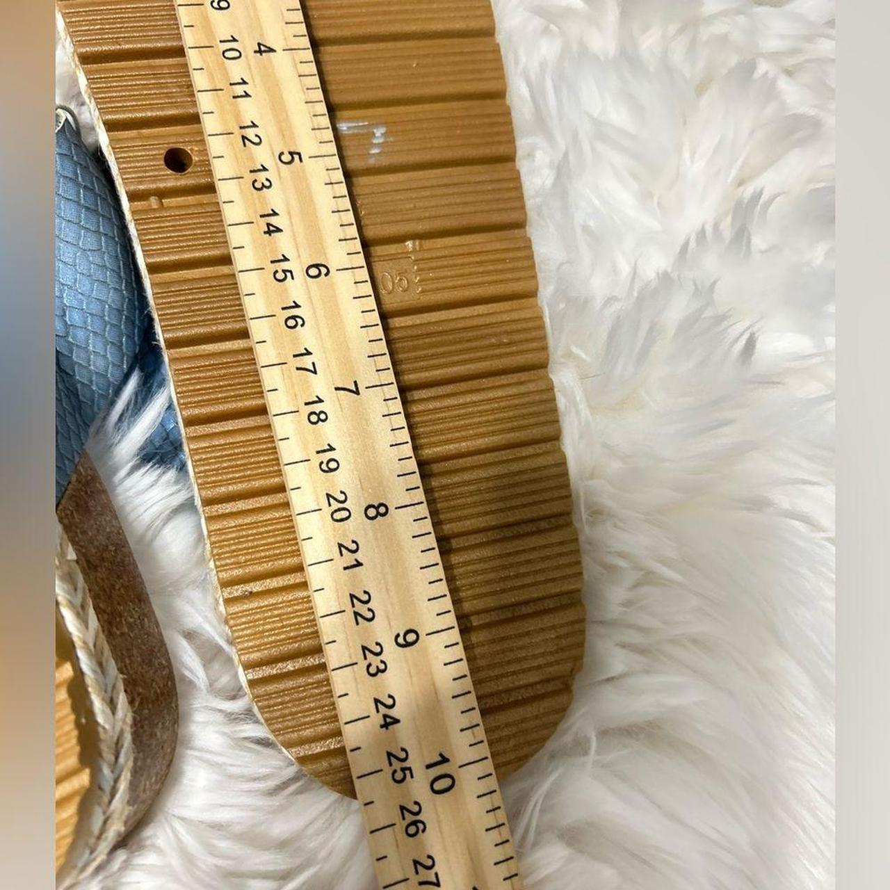 Source Unknown Women's Sandals - Blue/Tan – Styli… - image 5