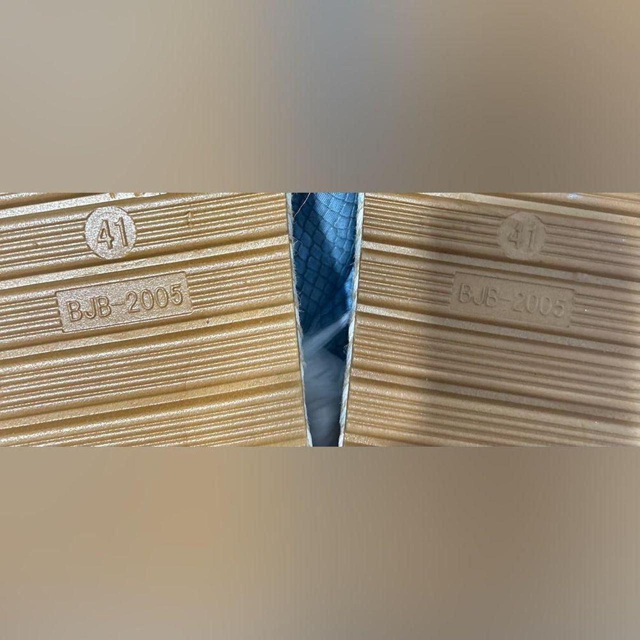 Source Unknown Women's Sandals - Blue/Tan – Styli… - image 4