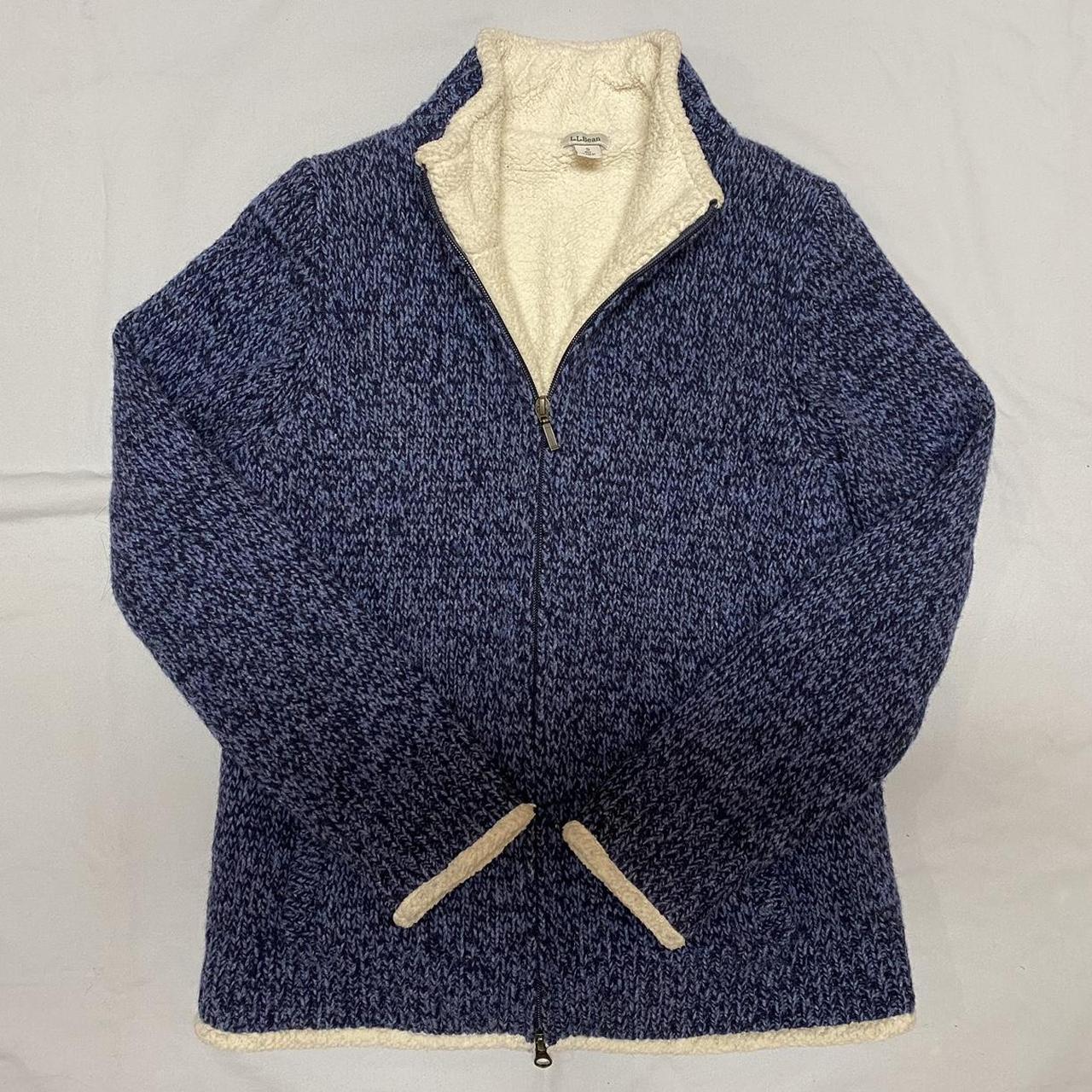 Ll bean clearance sherpa lined cardigan