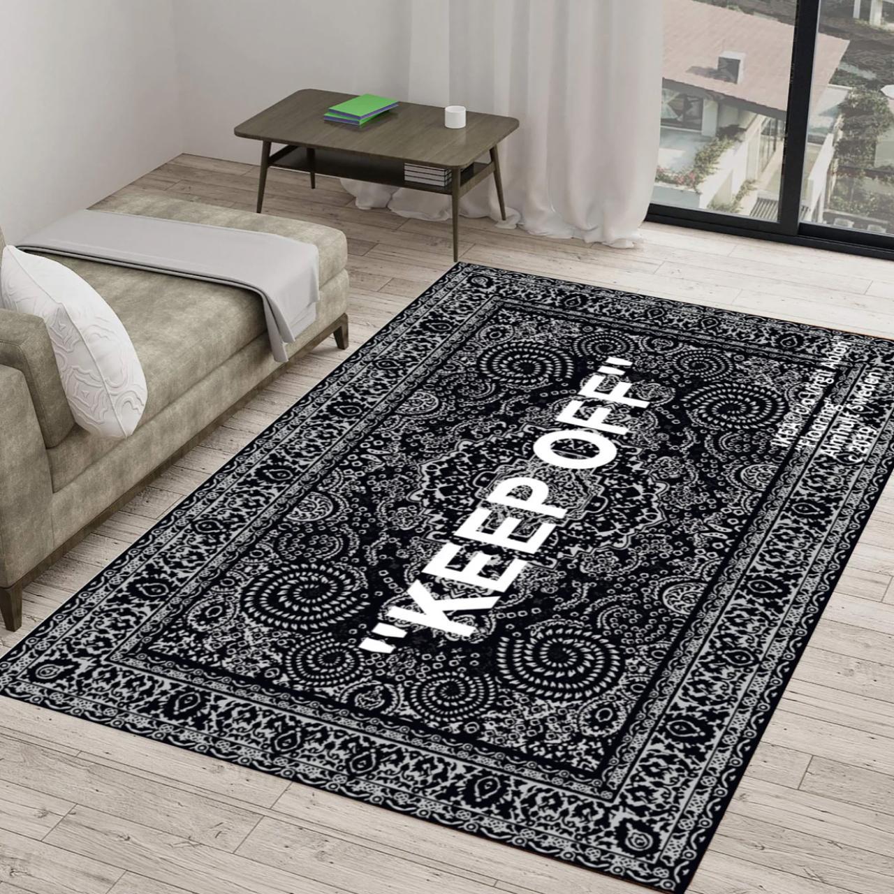 Keep off deals off white rug