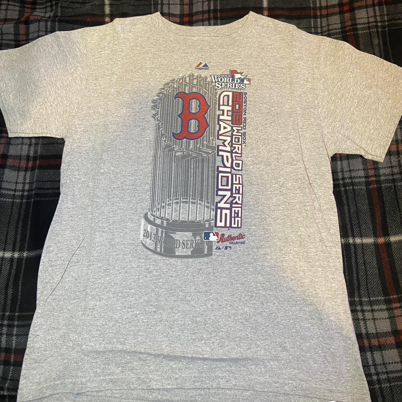 Majestic MLB Boston Red Sox 2013 World Series Long - Depop